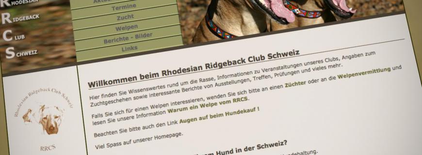 Rhodesian Ridgeback Club Schweiz
